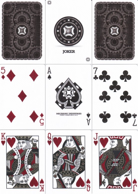 Mechanic Deck Spielkarten